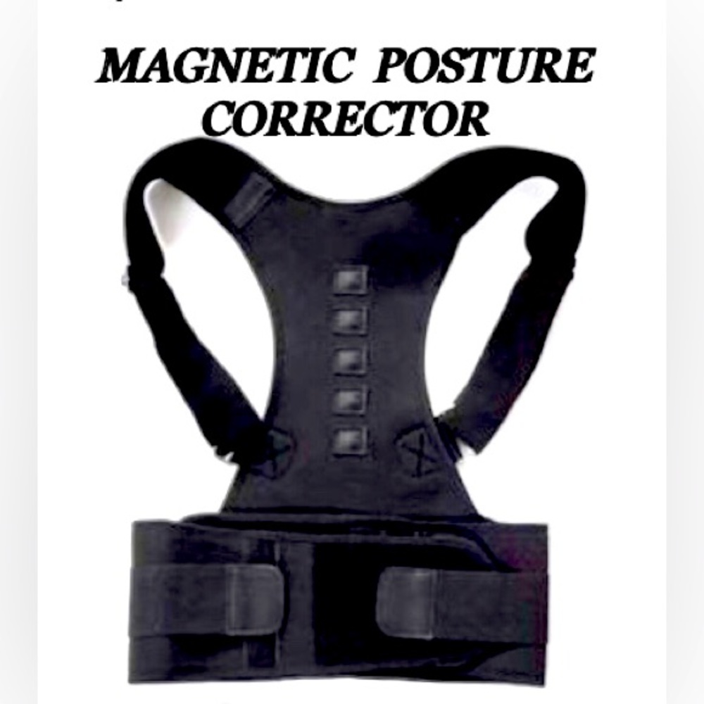 ⚕️POSTURE CORRECTOR Magnetic Therapy Brace/Support Belt sizeL NWOT brand APTOCO